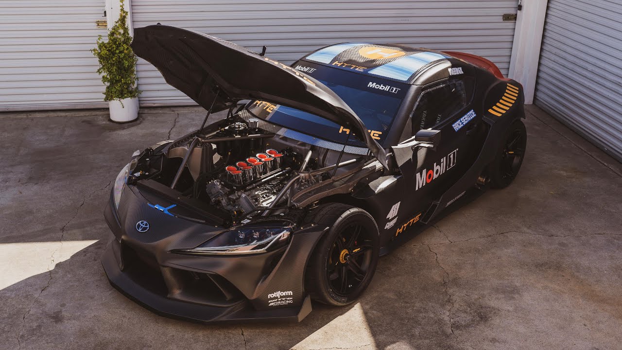 Ecco una Toyota Supra da drifting con motore V10 di derivazione F1