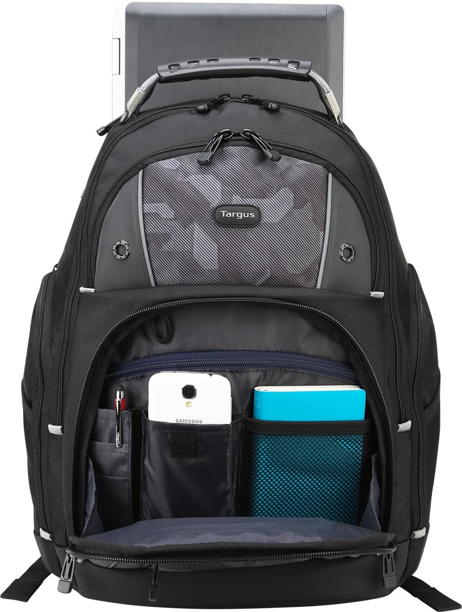 16" Drifter Laptop Backpack TSB834 Black/Camo Backpacks Targus