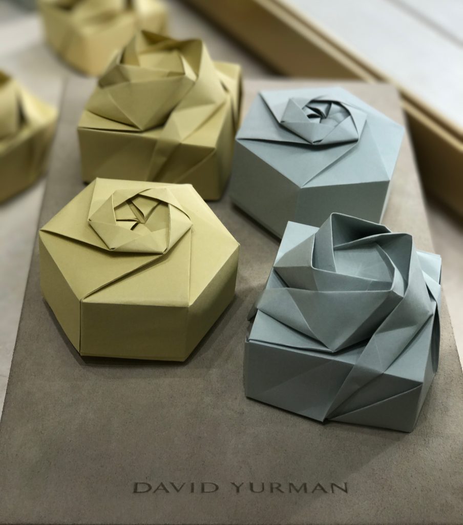 flowery jewelry box Taro's Origami Studio
