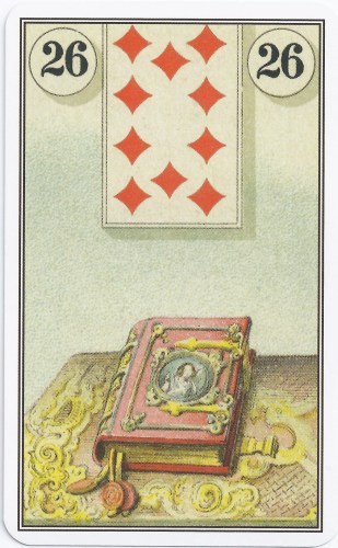 Betrayal as Depicted in the Tarot and Lenormand Cards - 23 French Cartomancy Lenormand - 26 Book