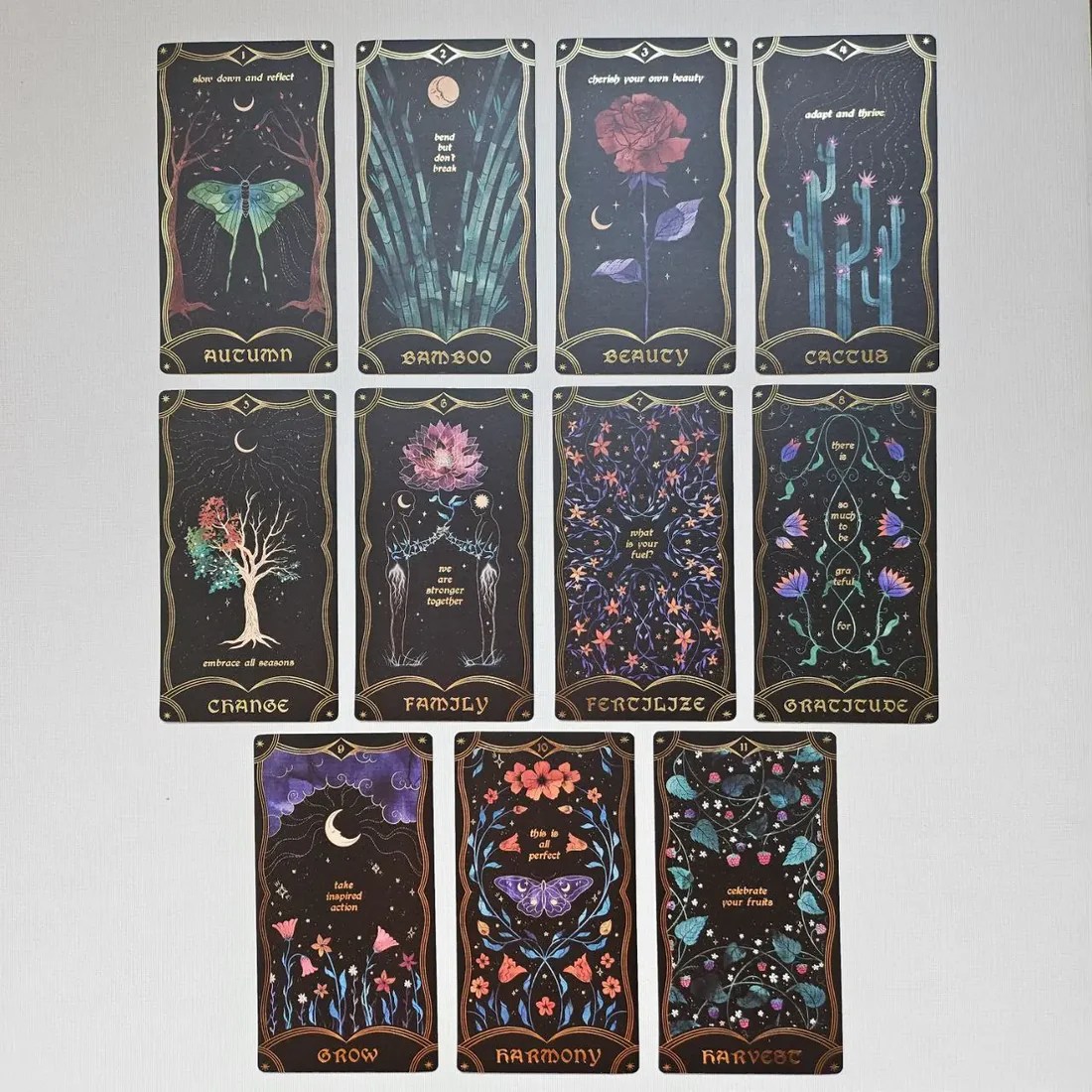 Bloom Oracle Deck by DreamyMoons Annie Tarasova Tarot Stack