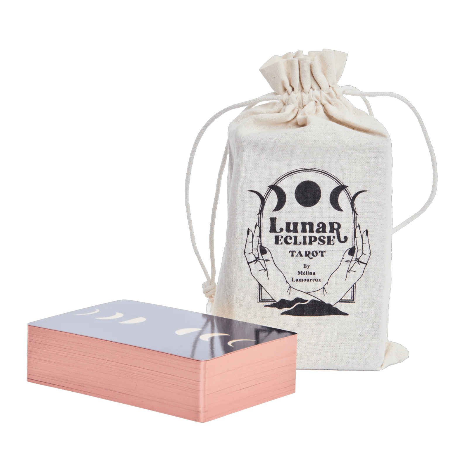 Lunar Eclipse Tarot Deck by Melina Lamoureux Free Shipping Tarot Stack