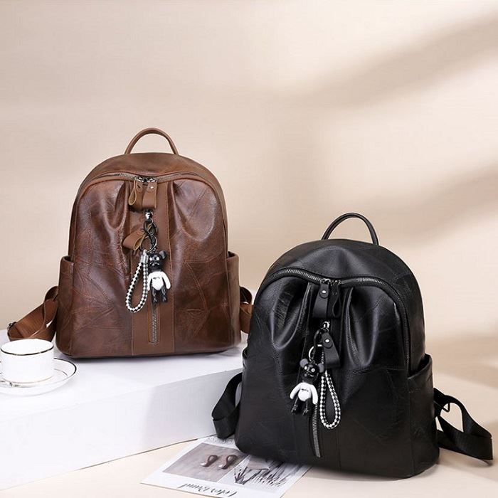 Jual JT4215black Tas Ransel Fashion Wanita Terbaru Import