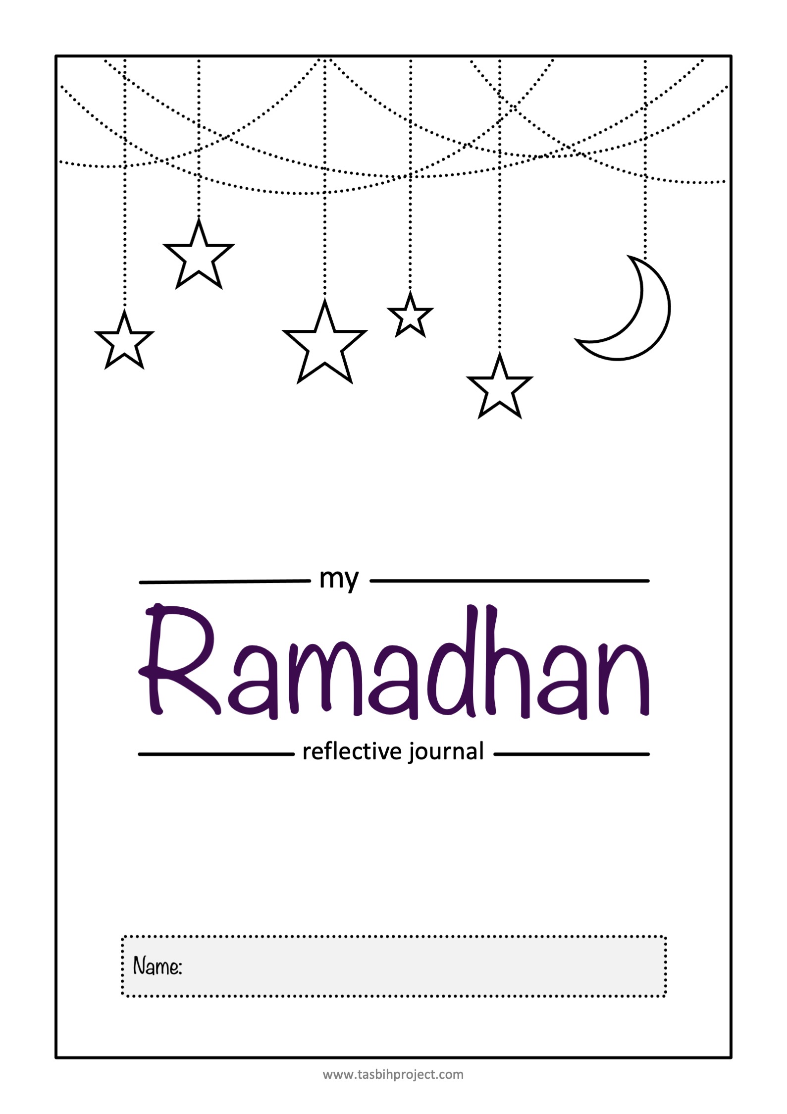 Ramadhan Reflective Journal The Tasbih Project Ramadhan Reflective Journal The Tasbih Project