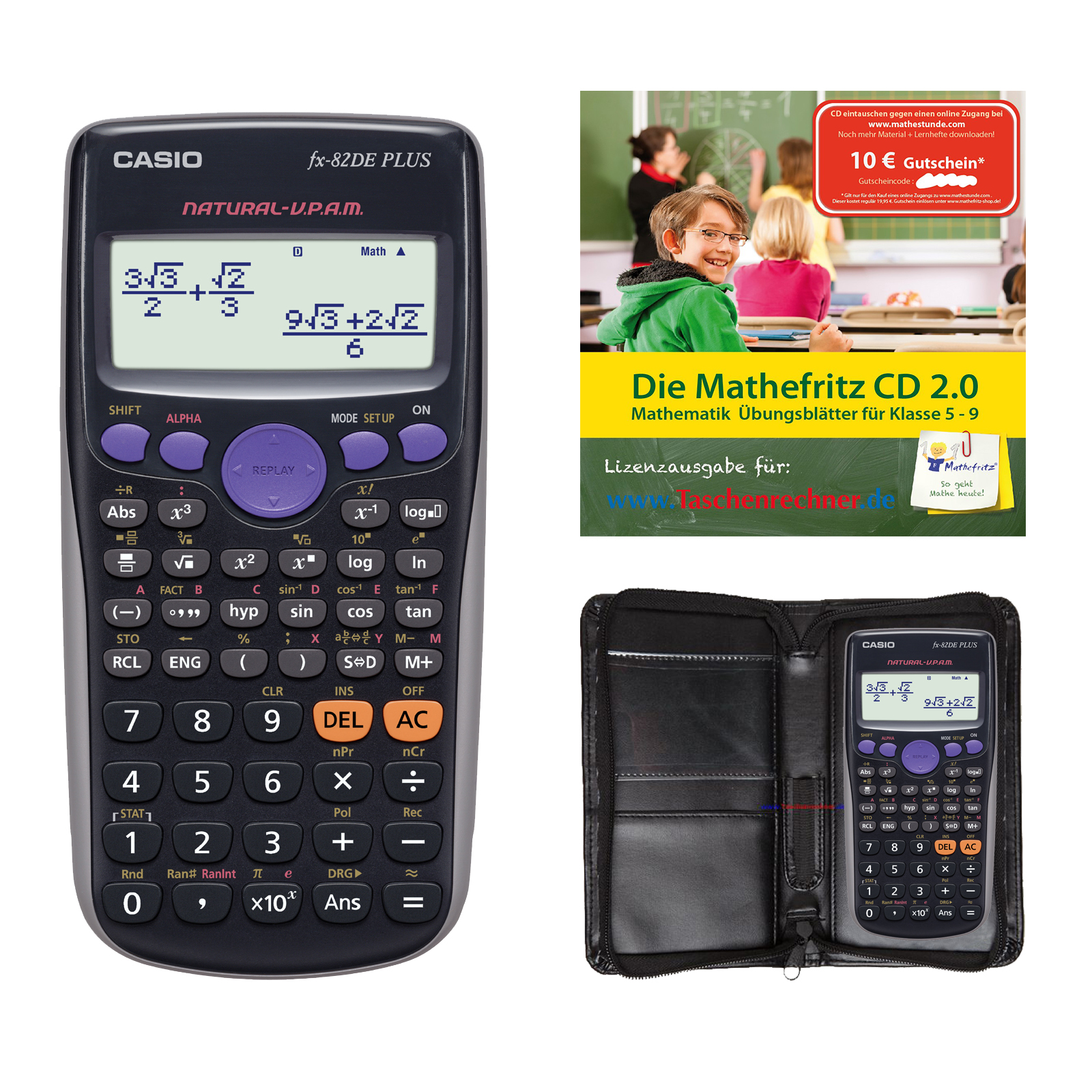 Casio FX82DE Plus ab 13,95 € Online kaufen
