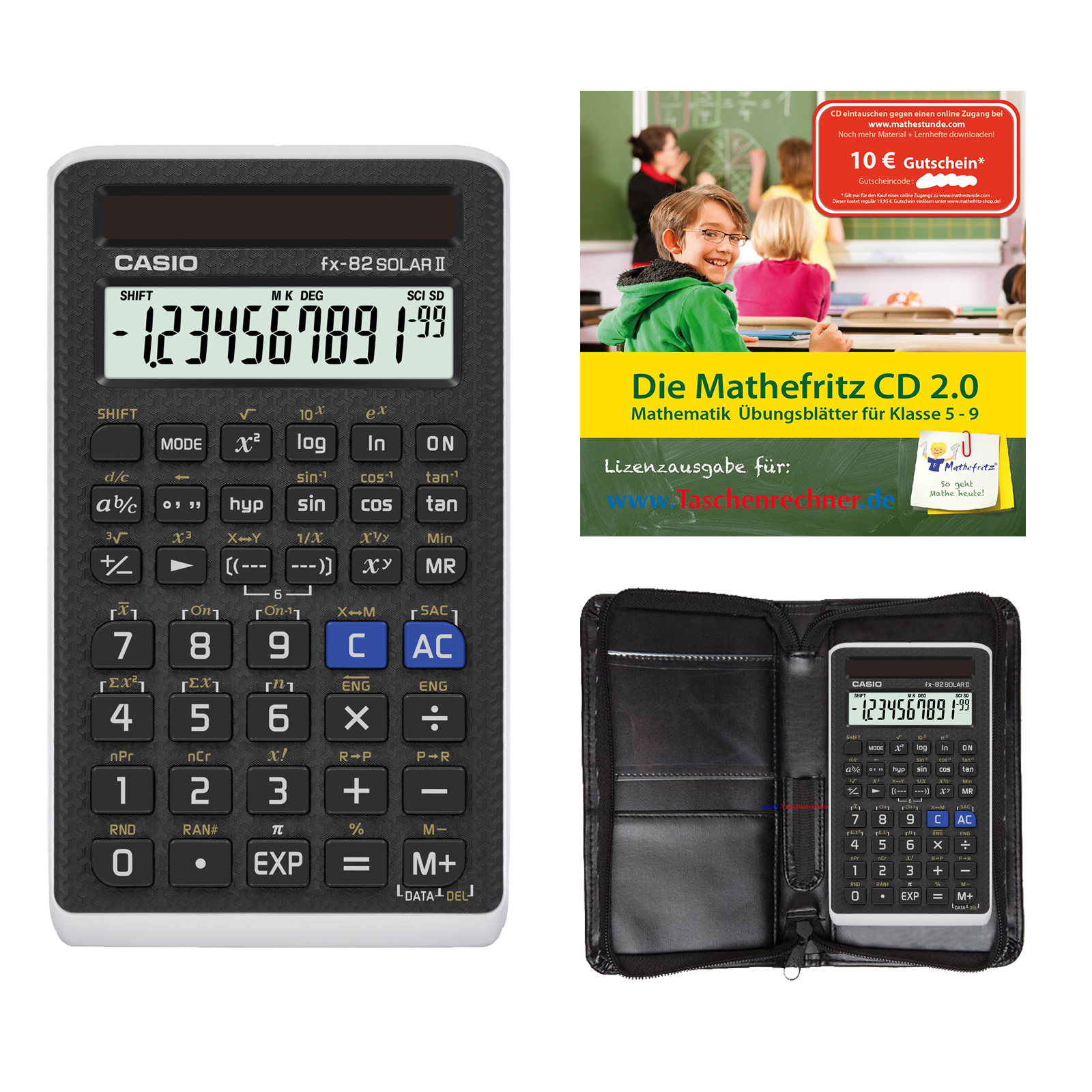 Casio FX82Solar II ab 12,95 € Online kaufen