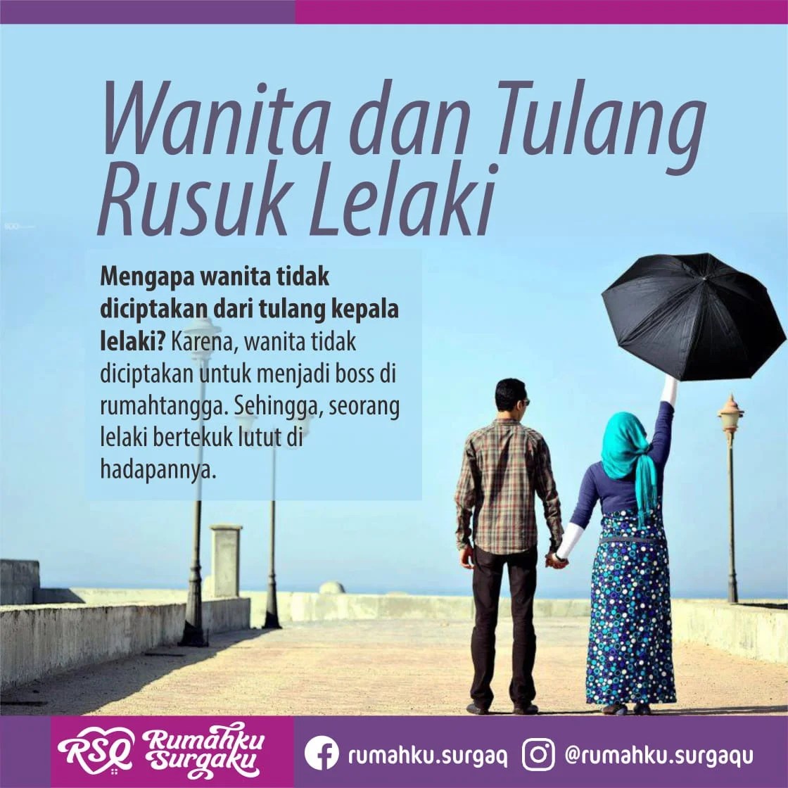 Wanita dan Tulang Rusuk Lelaki – TASQ