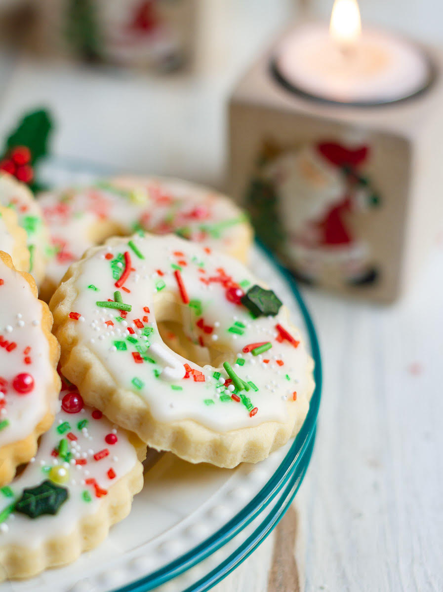 Christmas Wreath Sugar Cookies Easy Christmas Wreath Sugar Cookies Tasha's Artisan Foods