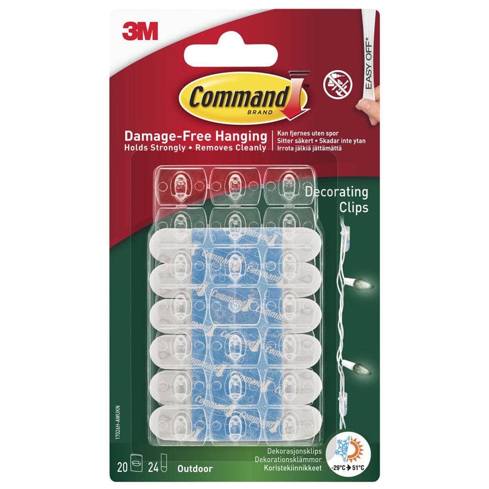 Command Outdoor Decorating Clip Taskers Online Store, Liverpool