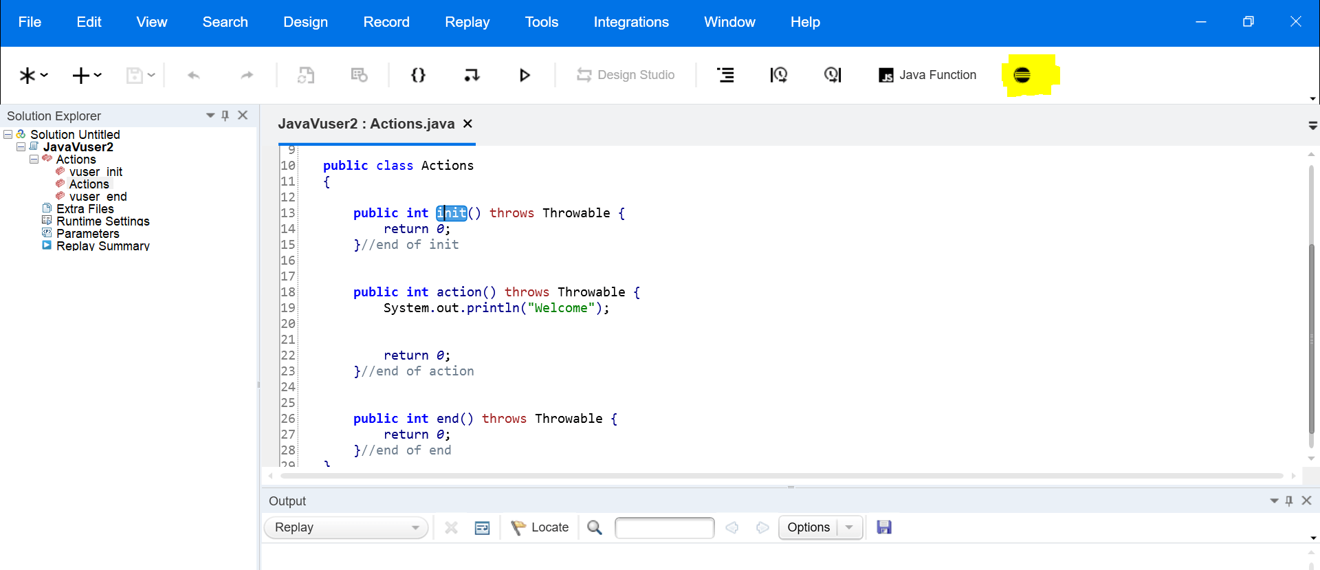 How to use Eclipse for Java Vuser Script Development in LoadRunner