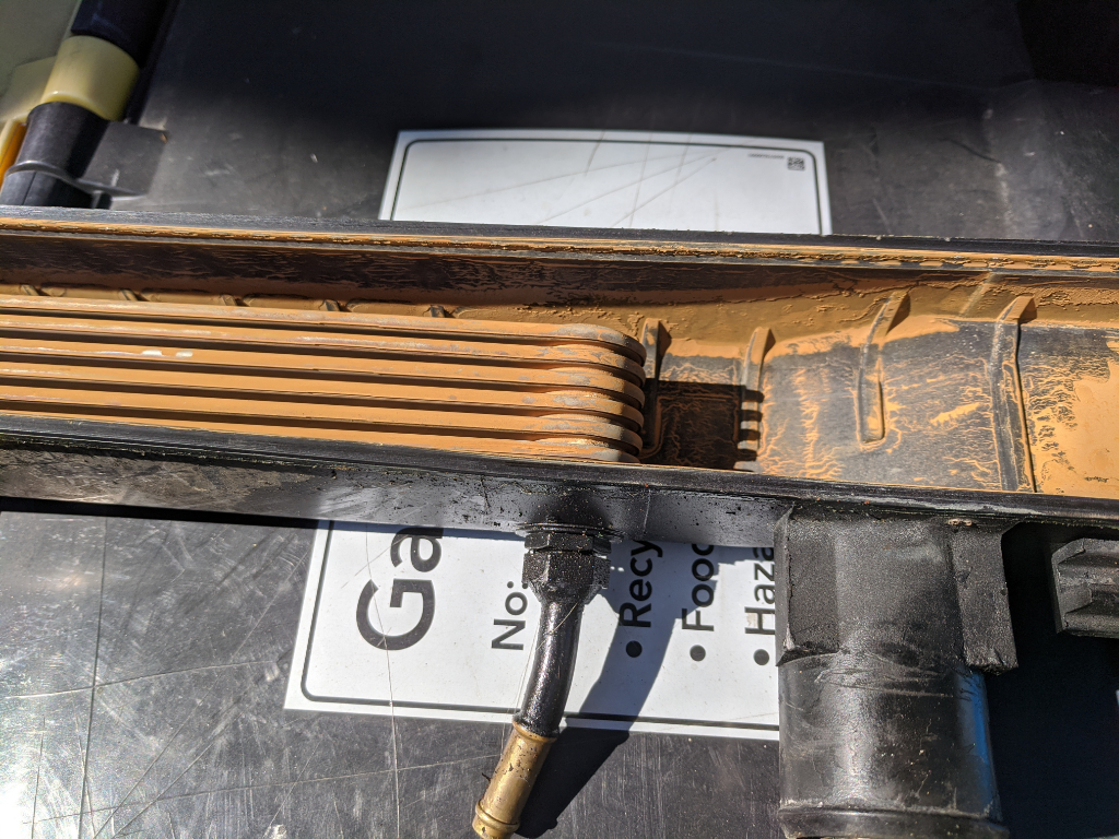Transmission cooler inside radiator Page 2 IH8MUD Forum
