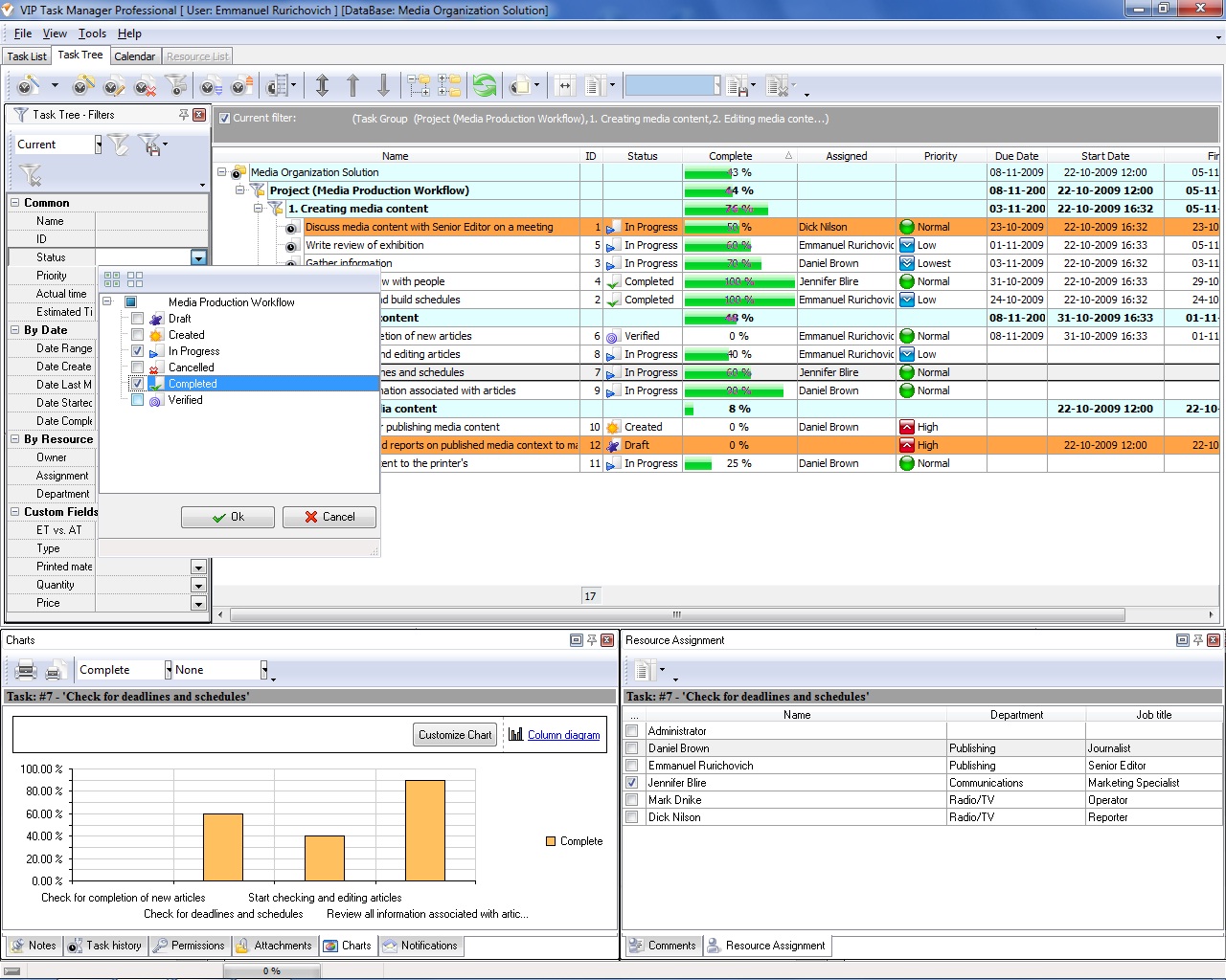 Project management simulation tools Use todo lists and templates for better employee training