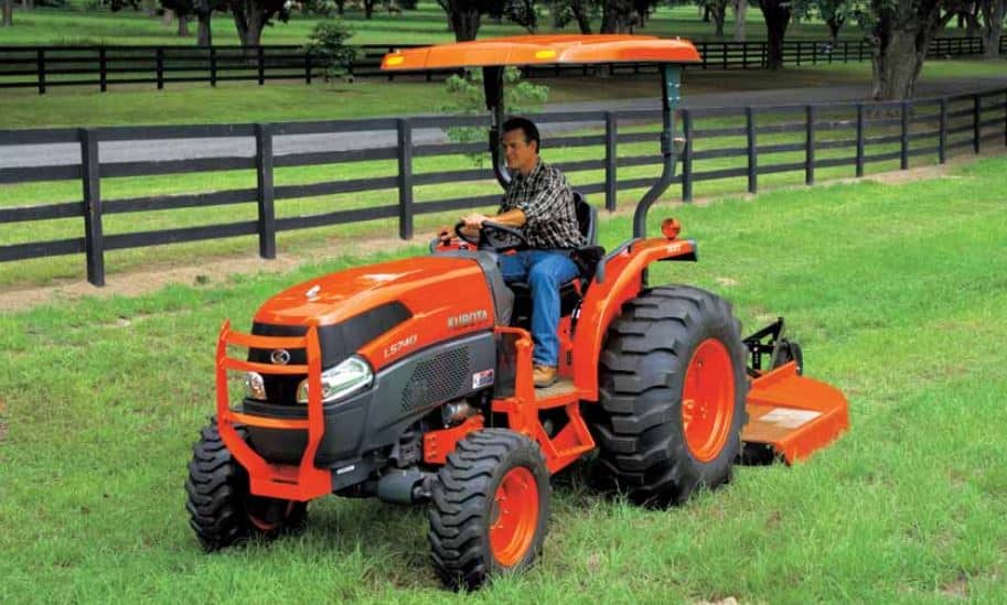 Kubota L40 Rops Series Sub Compact Tractors Tasmac Tasmania