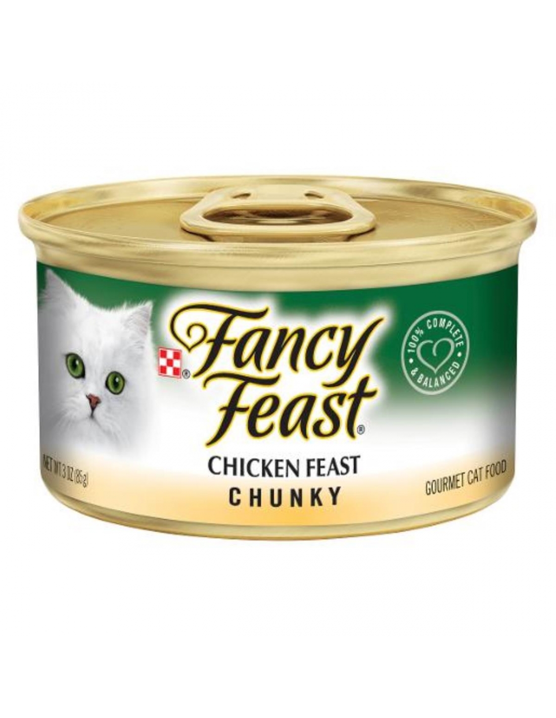 Purina Fancy Feast Chunky Chicken Cat Food 85gm x 24 eBay