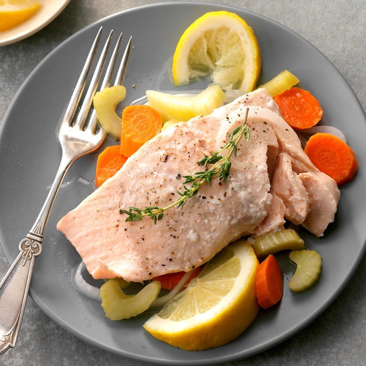 PressureCooker Simple Poached Salmon Recipe Taste of Home
