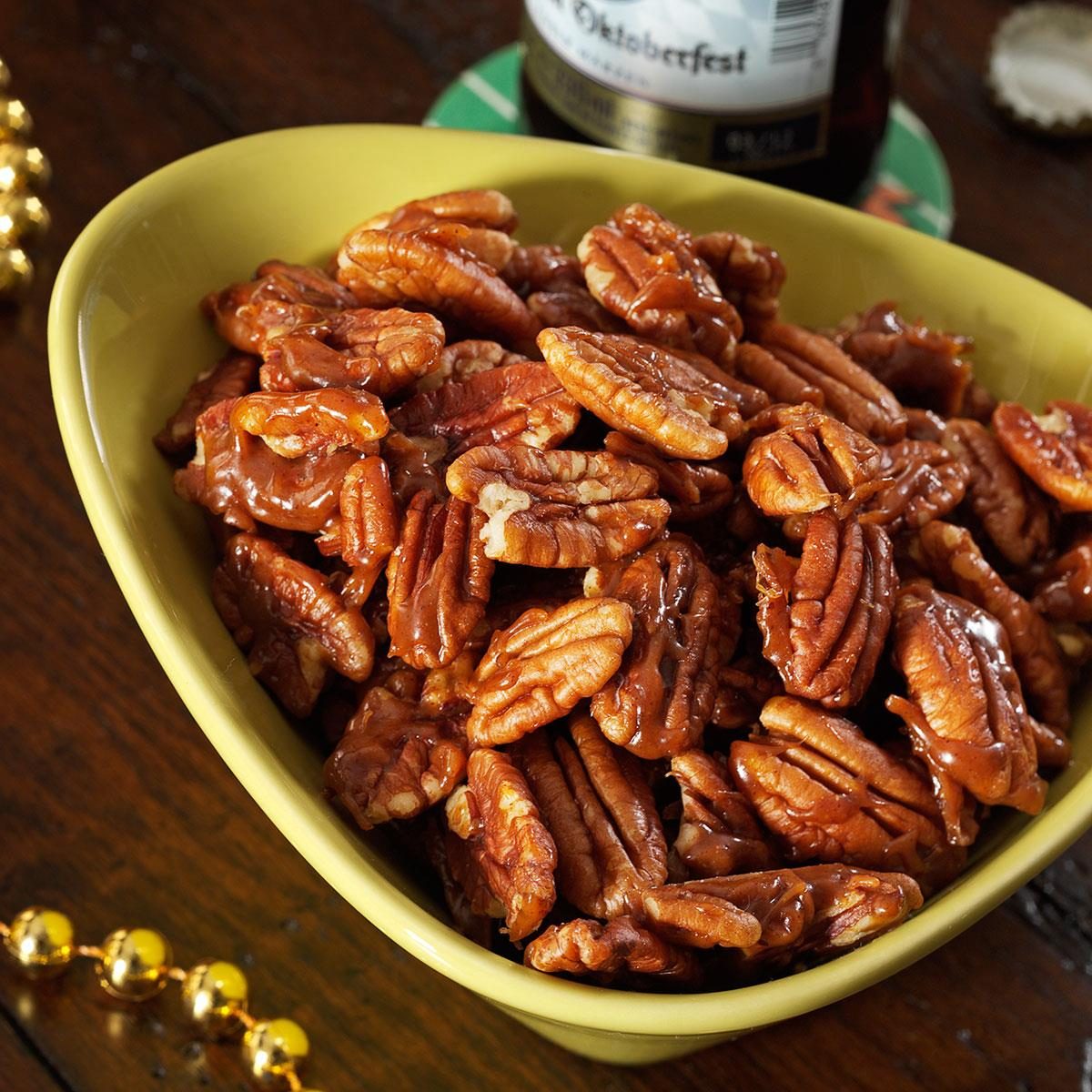 Candied Pumpkin Spice Pecans Recipe Taste of Home