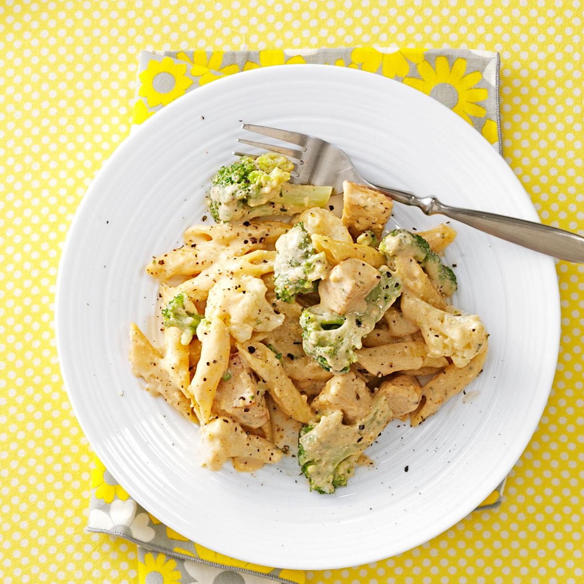 Chicken Penne Alfredo Recipe How to Make It Taste of Home