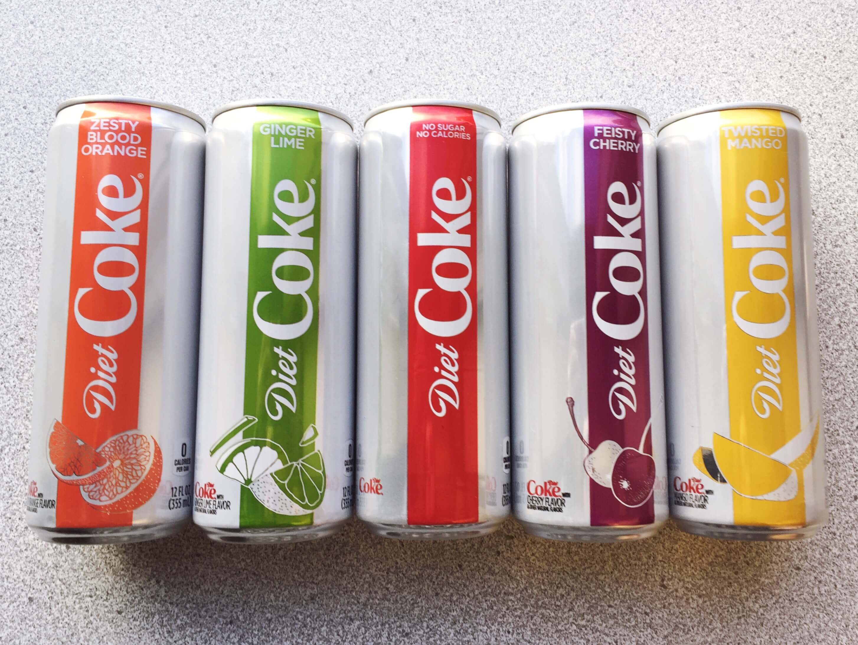 We Tried the New Diet Coke Flavors and Here's What We Thought