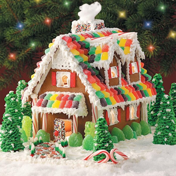 Cara membuat gingerbread house natal yang unik dan menarik