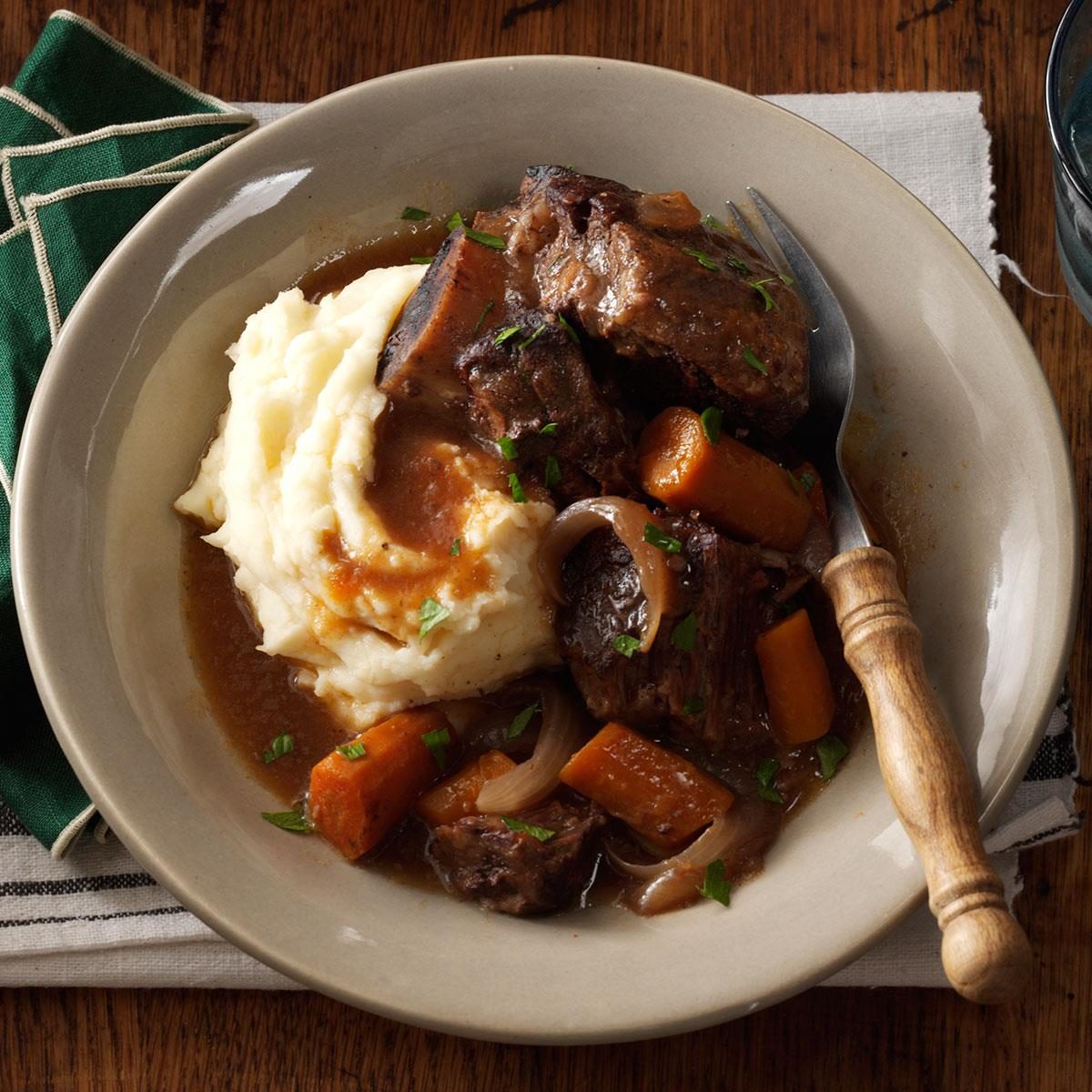 SlowCooker Short Ribs Recipe Taste of Home