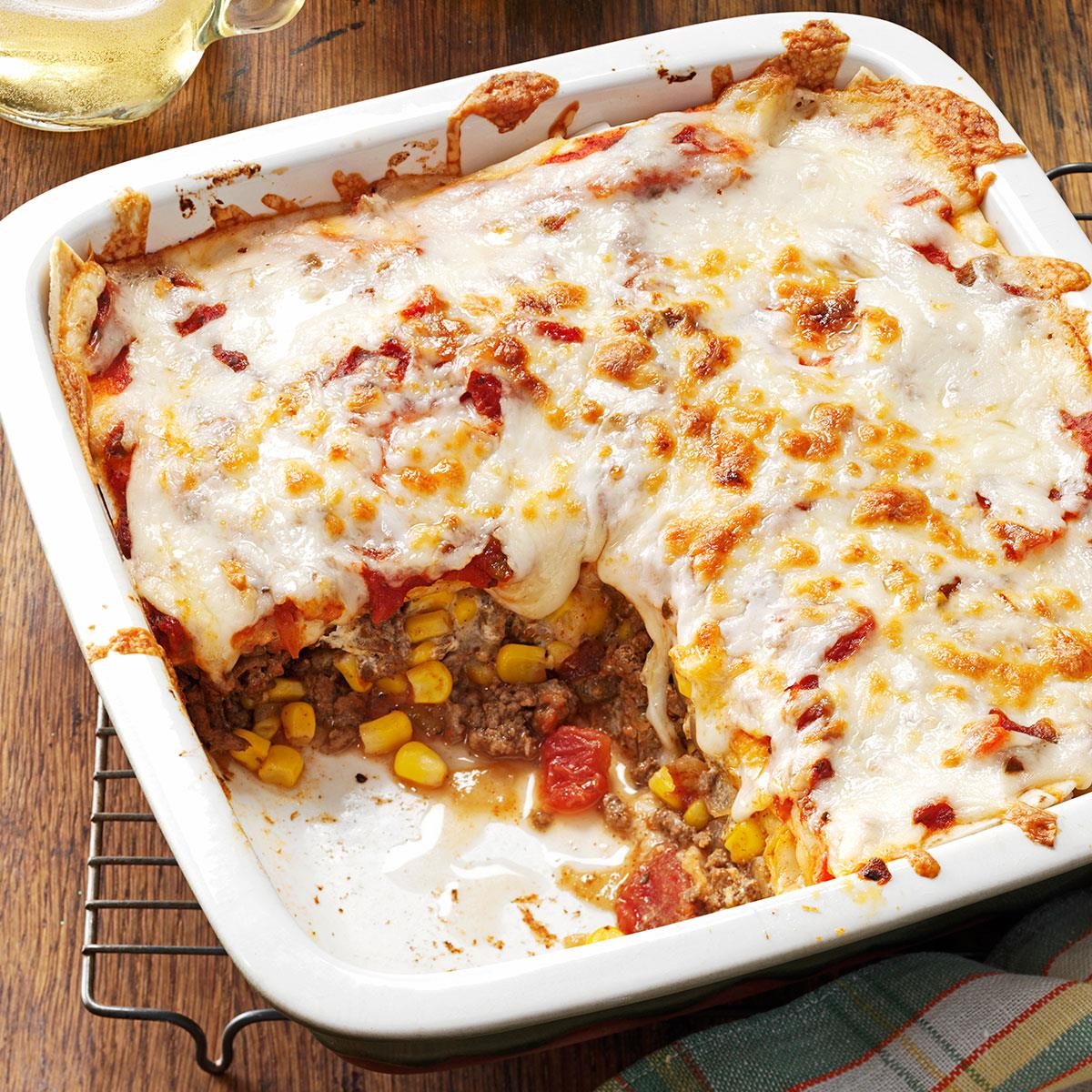 Spicy Enchilada Casserole Recipe How to Make It Taste of Home