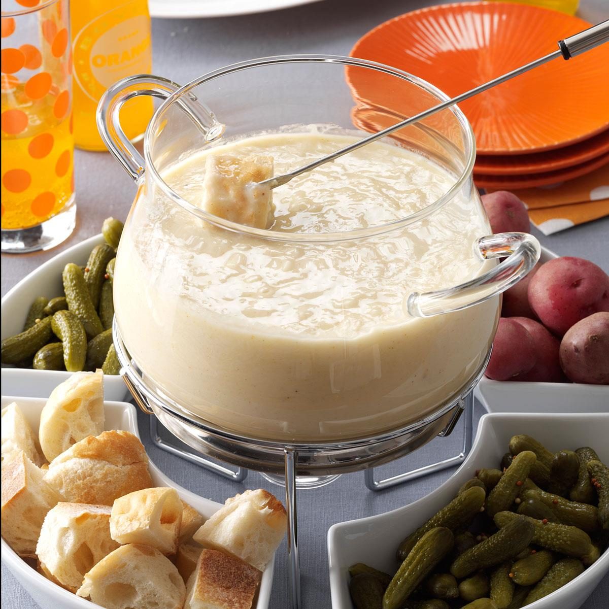 Cider Cheese Fondue Recipe How to Make It Taste of Home