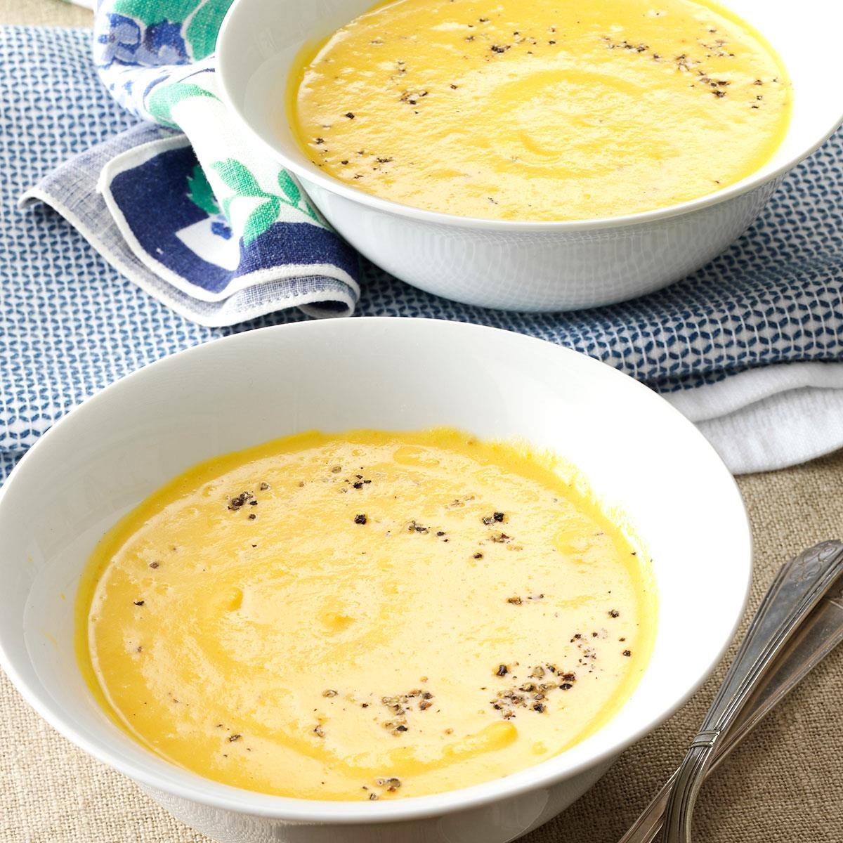 Creamy Carrot Soup Recipe How to Make It Taste of Home
