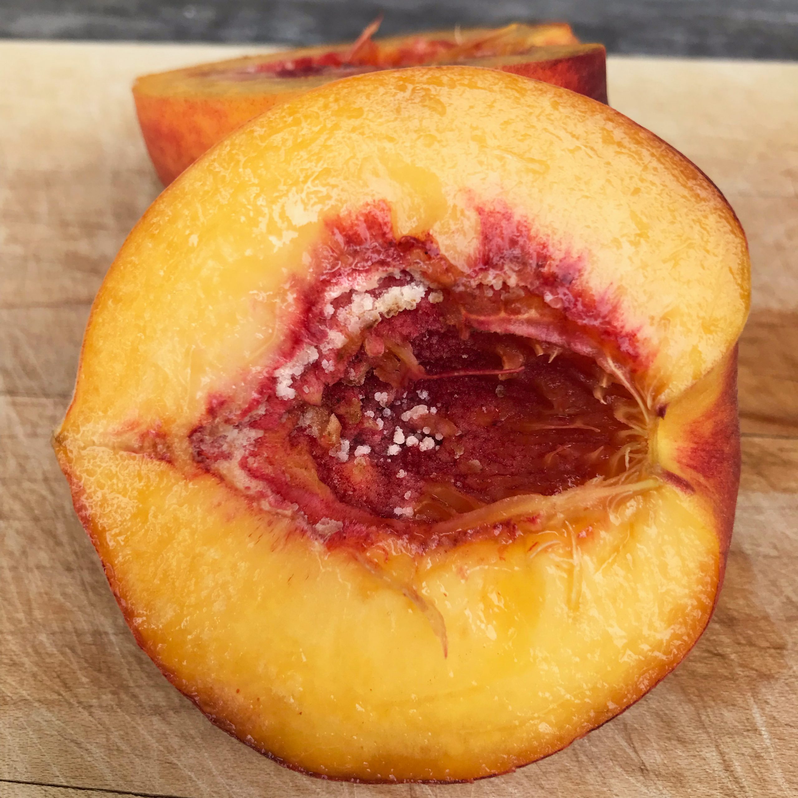 Peach Callus Tissue What Is That White Stuff on a Peach Pit?(03)
