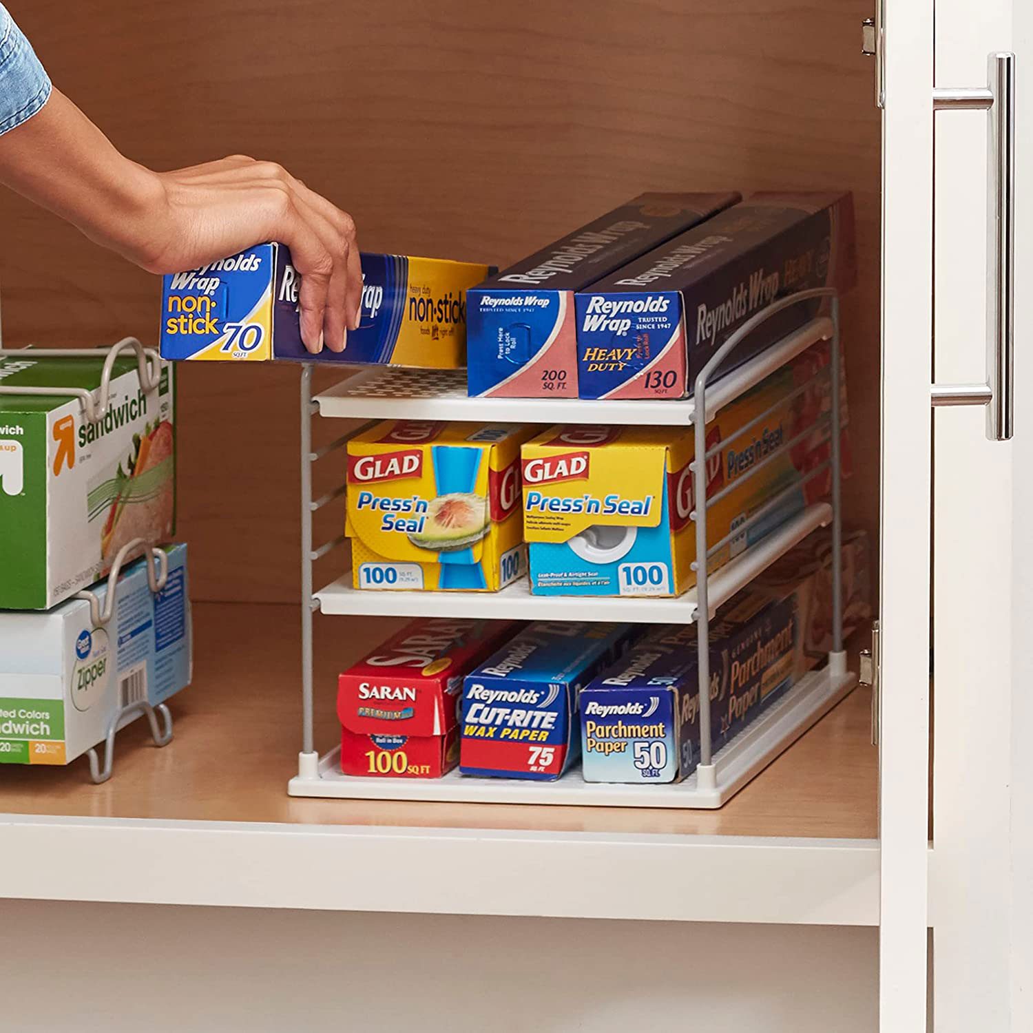 9 Kitchen Foil and Wrap Organizer Ideas for a Tidy Drawer