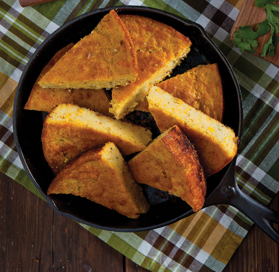 Southwest Skillet Cornbread Taste of the South