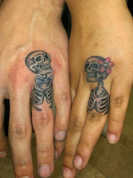 20 Tatuaggi Dello Scheletro Delle Mani [Foto] - Tatuaggistyle.it 600_x_450_jpg