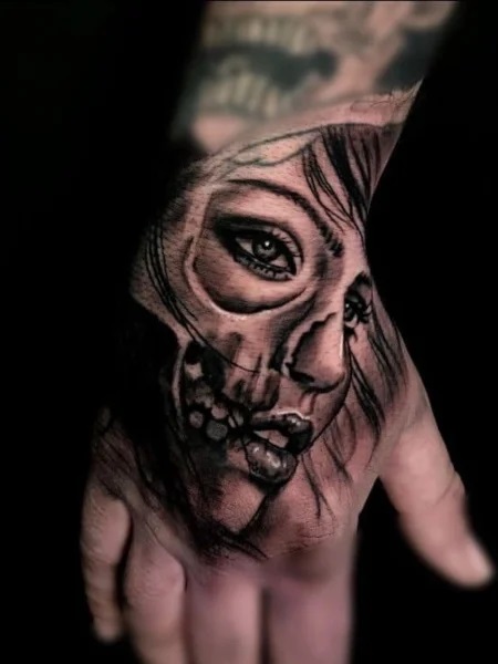 20 Tatuaggi Dello Scheletro Delle Mani [Foto] - Tatuaggistyle.it 600_x_450_jpg