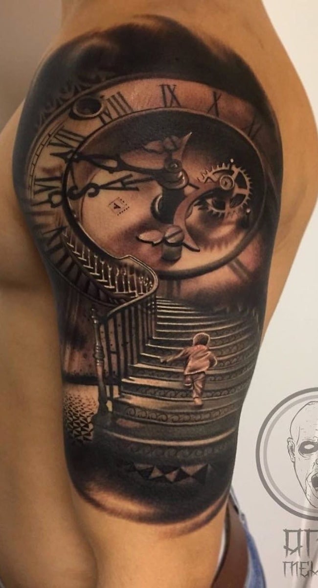 Stair tattoos collection of designs and meaning
