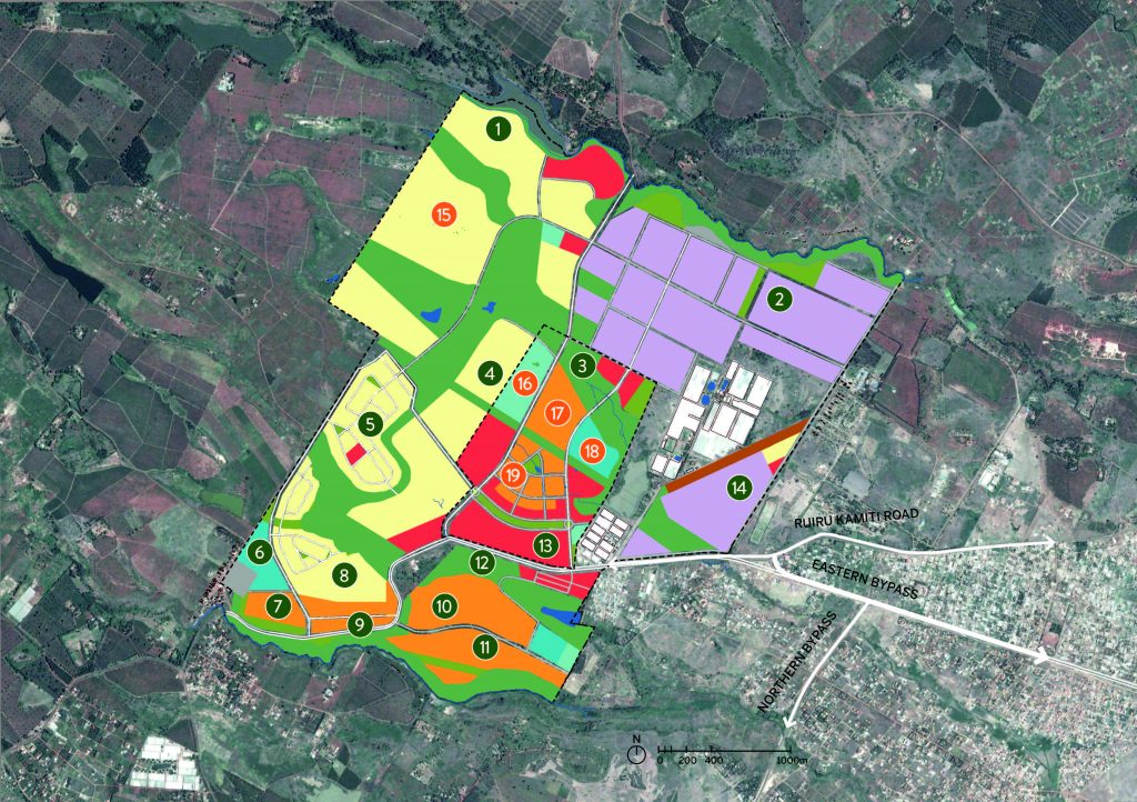 Plans for developments and amenities at Tatu City Nairobi