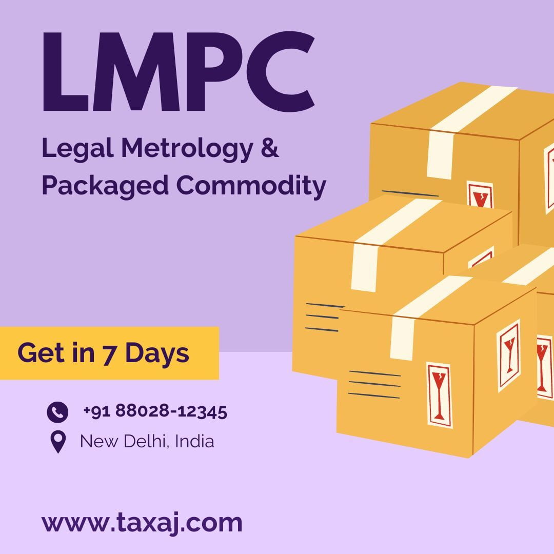 LMPC Legal Metrology Packaged Commodity Certifications
