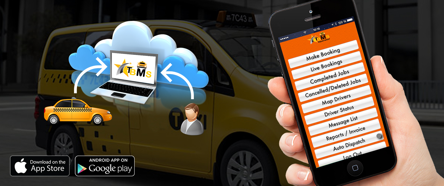 Cab or Taxi Dispatch Software Taxi Booking System CloudBased System