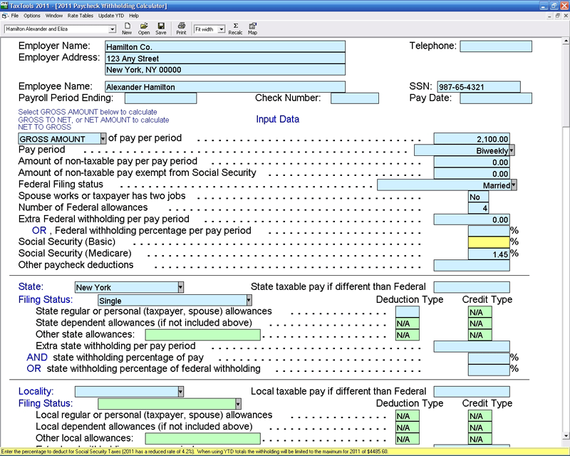TaxTools CFS Tax Software, Inc. Software for Tax Professionals