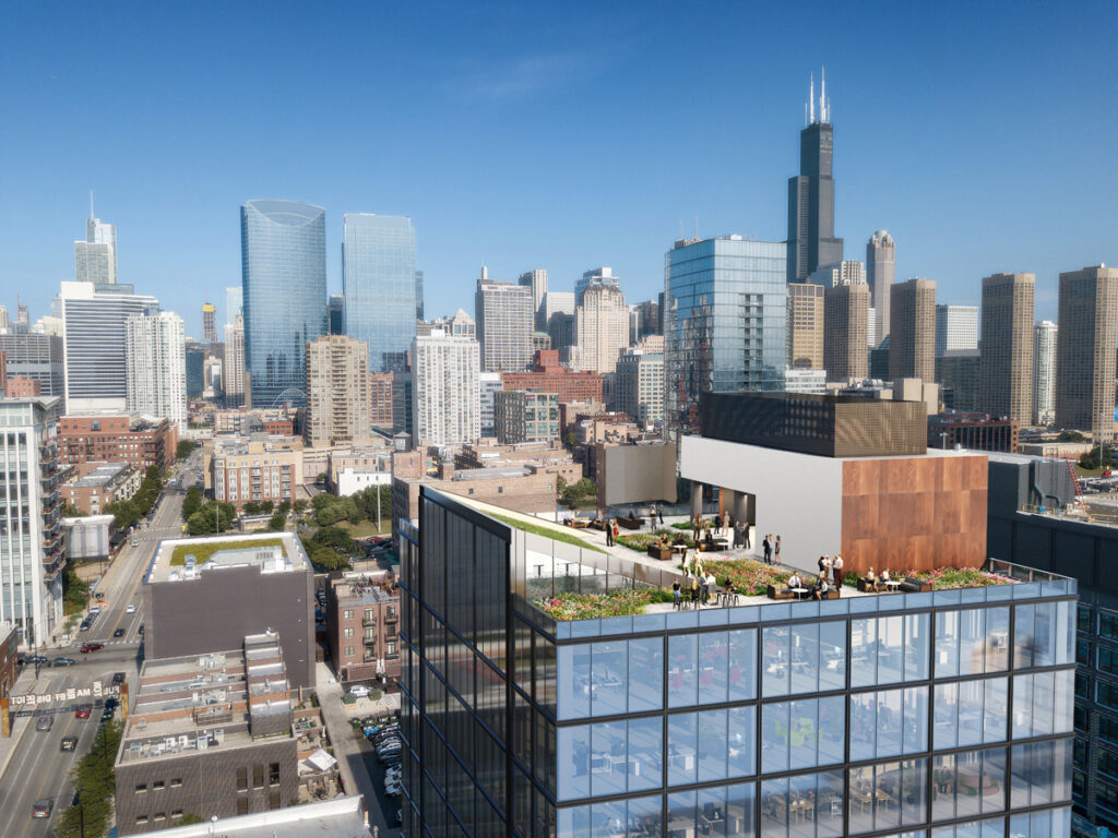 Fulton East, a Modern 12Story Office Building, Starts Construction in