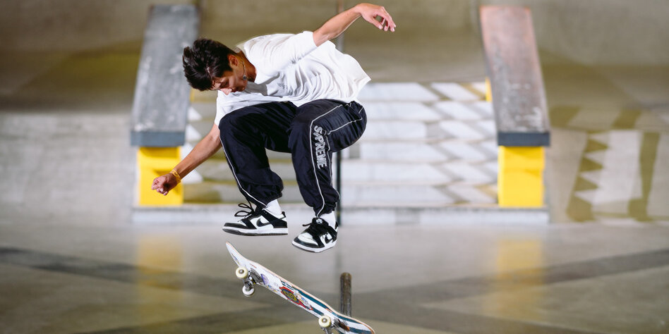 Inoffizielle EM der Skateboarder Style, nicht Ellenbogen taz.de