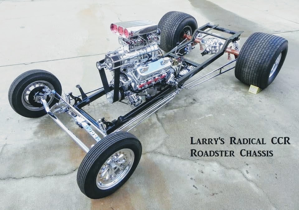 California Custom Roadsters TBucket Chassis Plans, CCR TBucket Plans