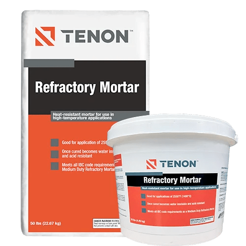 Tenon® Refractory Mortar TCC Materials