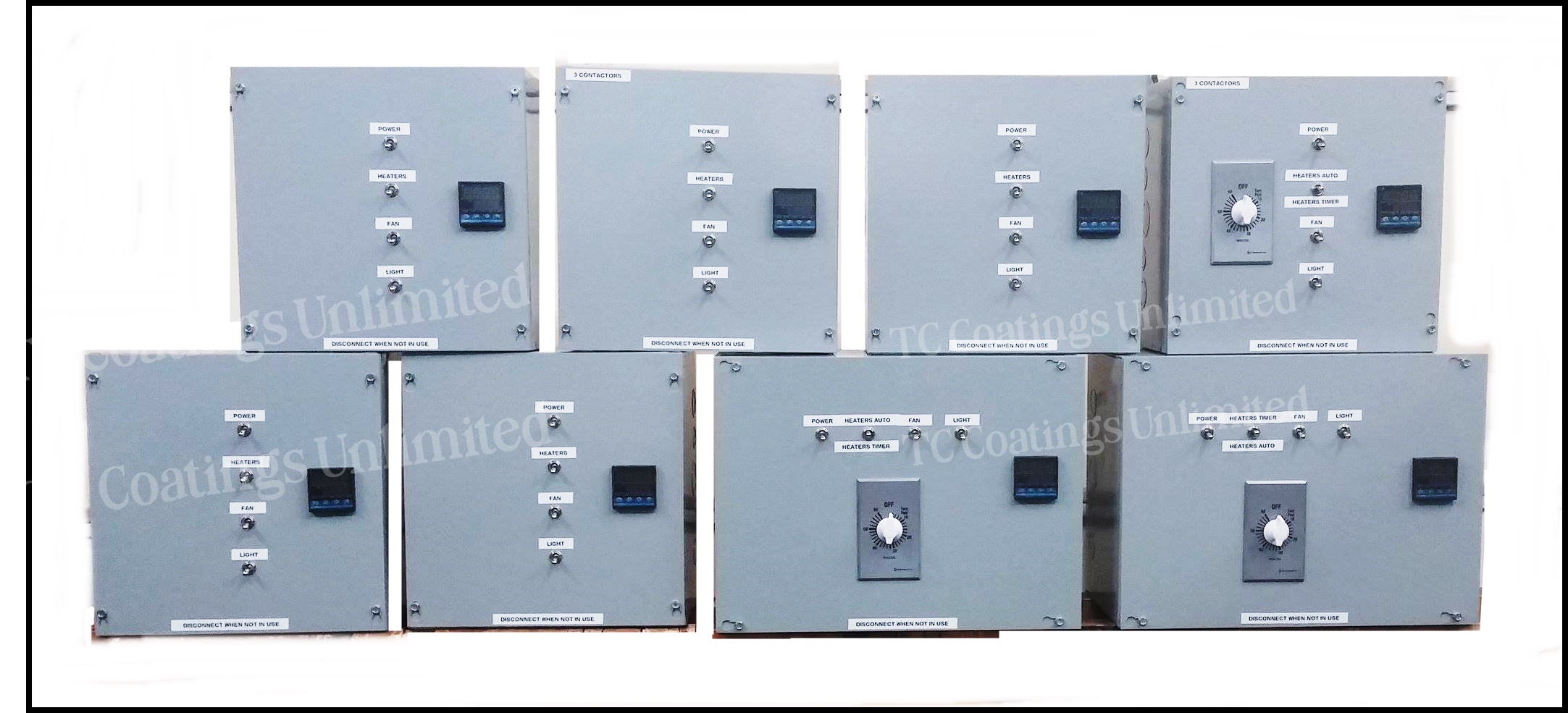 TC Coatings Unlimited® Powder Coat Oven Parts