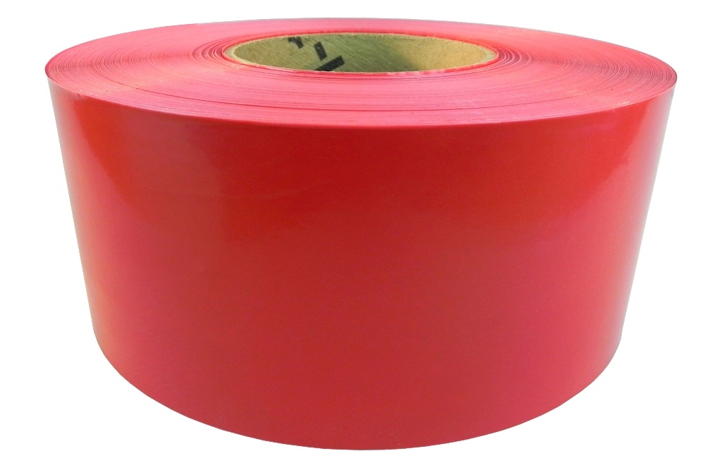 3” x 1000’ RED NO IMPRINT Barricade Tape TransConsolidated
