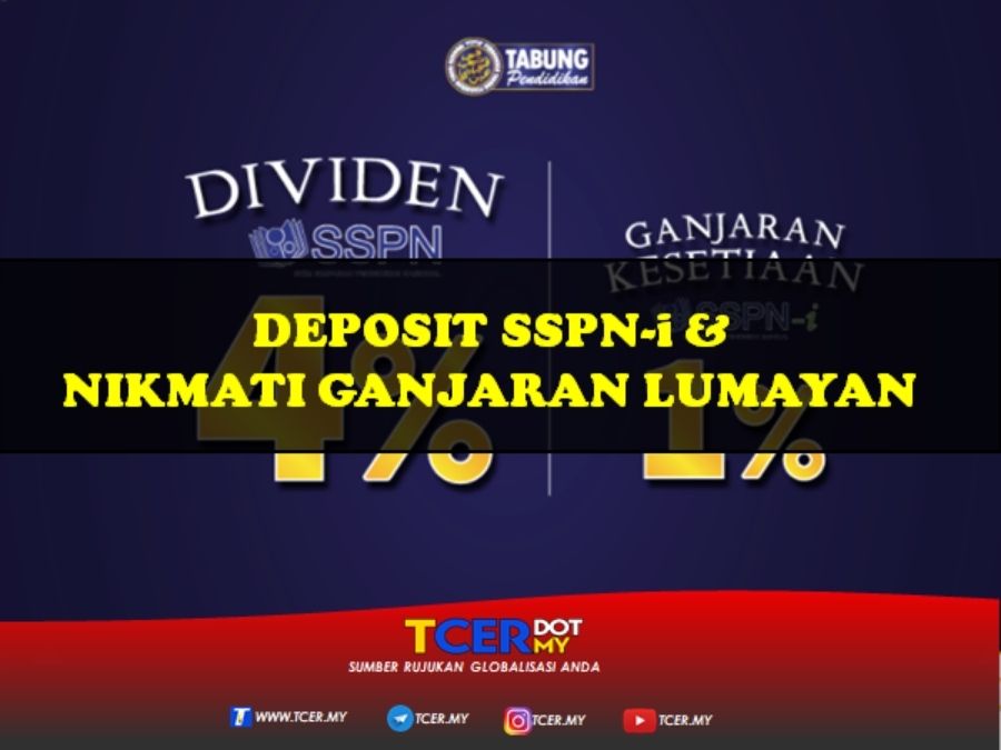Deposit SSPNi Dan Nikmati Ganjaran Kesetiaan TCER.MY