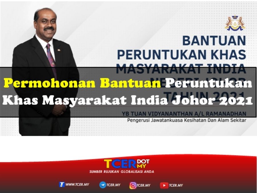 Permohonan Bantuan Peruntukan Khas Masyarakat India Johor