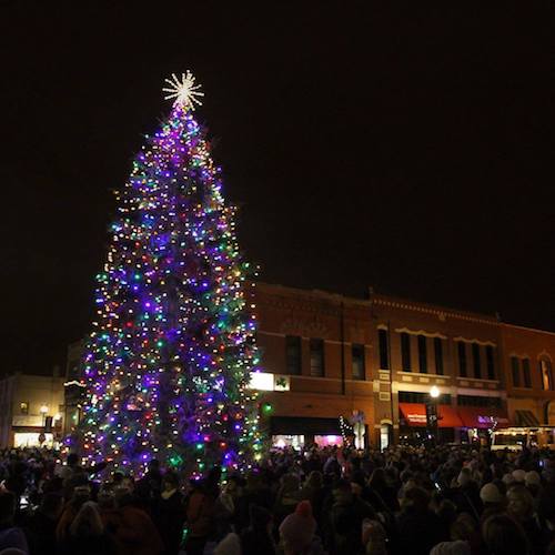 Anoka Tree Lighting Twin Cities Gateway
