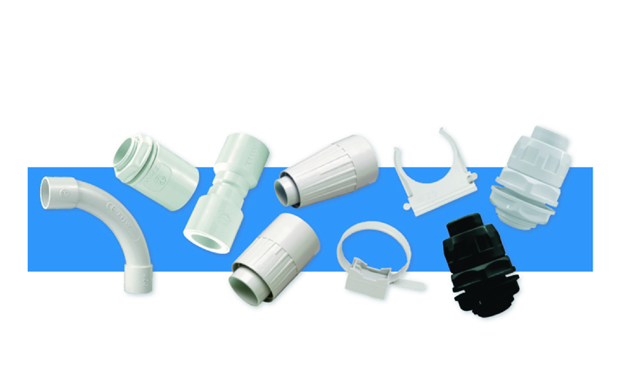 Accessories for Plastic Pipes S… TCH Electronic Hardware