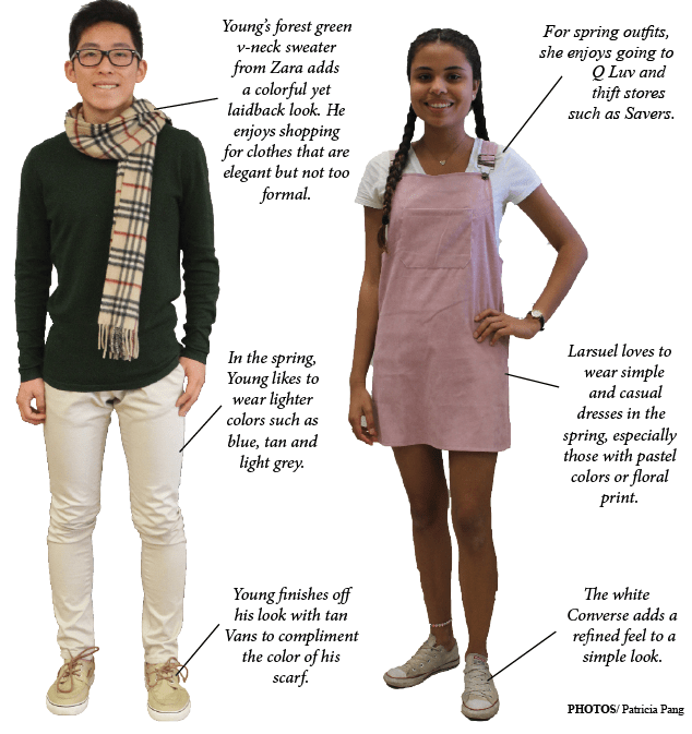 Student passion inspires spring fashion TCHS Rampage