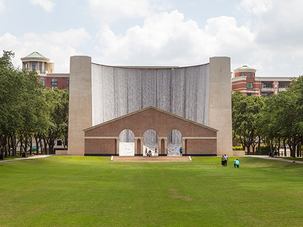 Gerald D. Hines Waterwall Park The Cultural Landscape Foundation