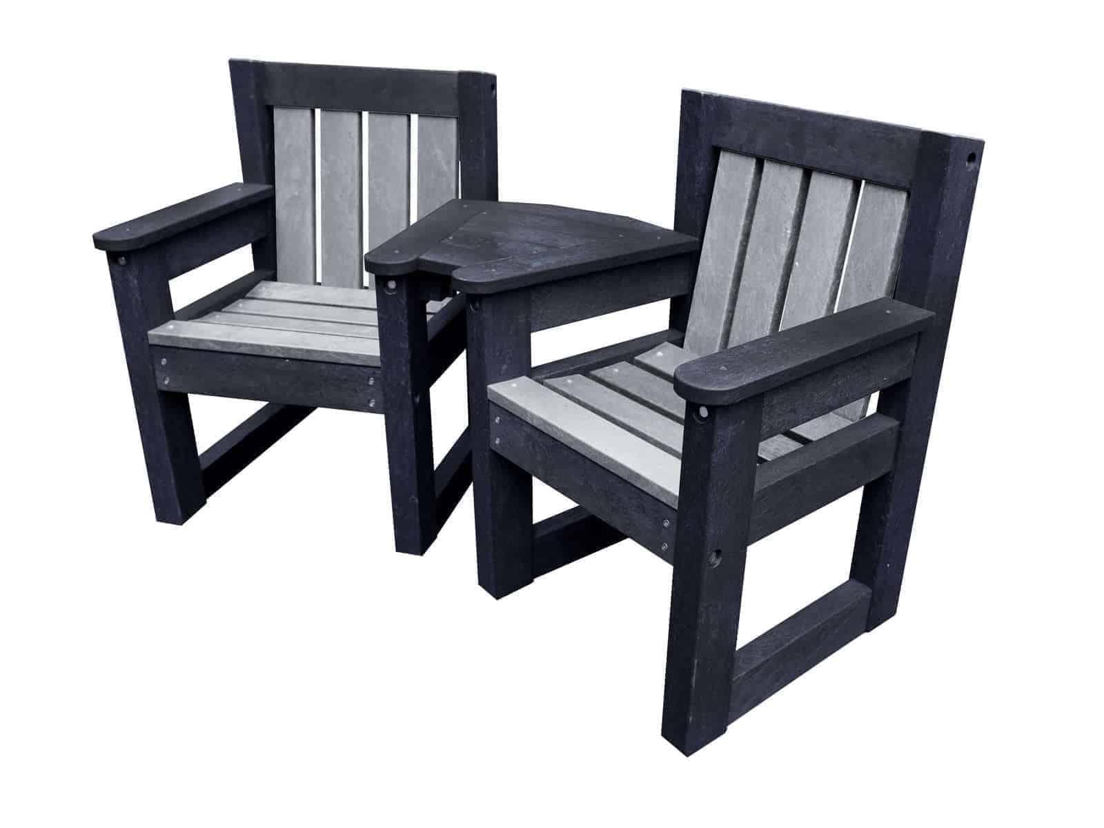 Plus, in addition to its functionality, outdoor dining furniture showcases your aesthetic. Garden Chair Table Set Made From Recycled Plastic